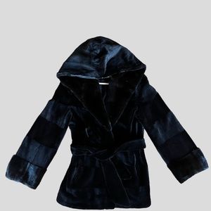 Mink Coat with a hood